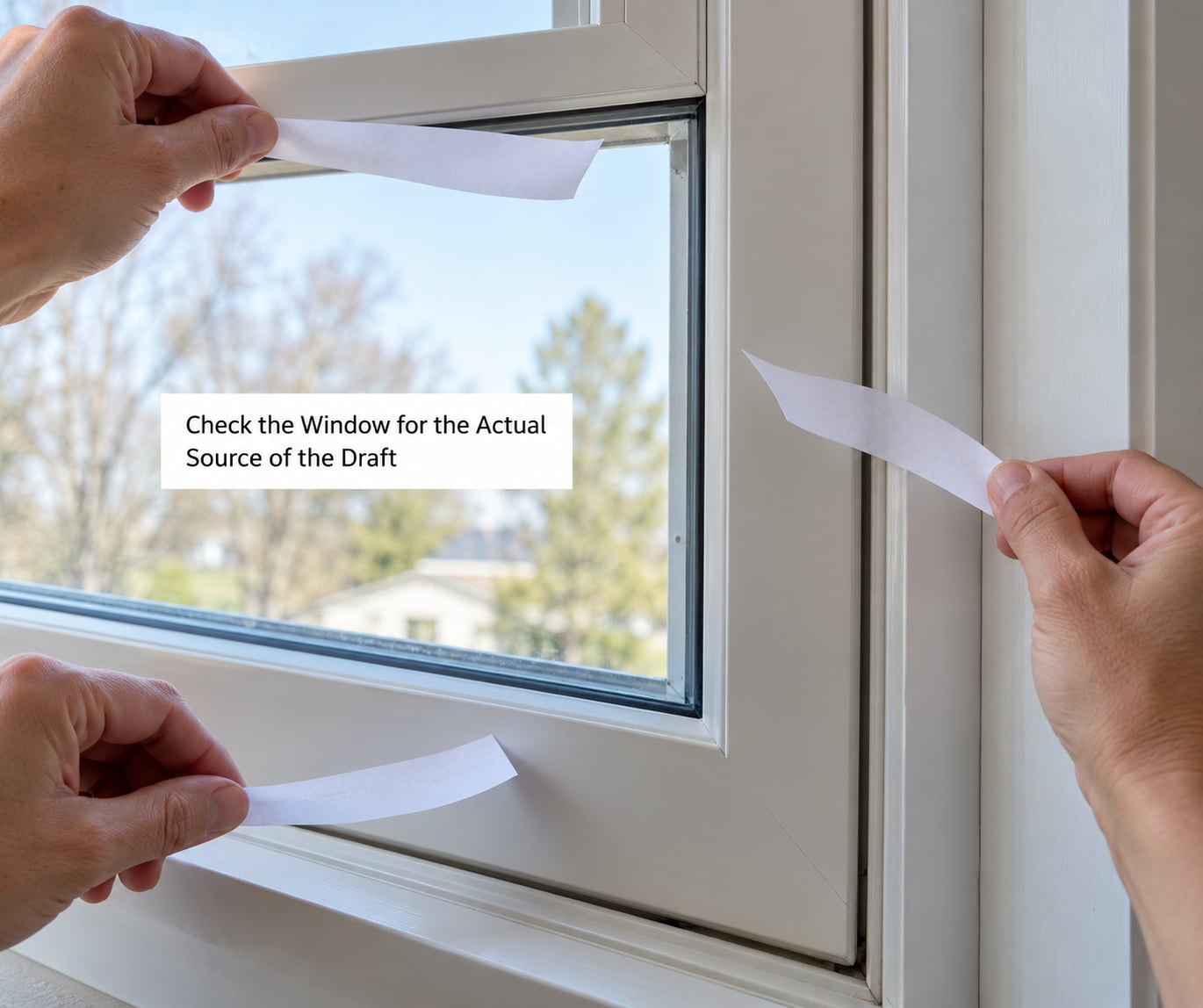 Check the Window for the Actual Source of the Draft