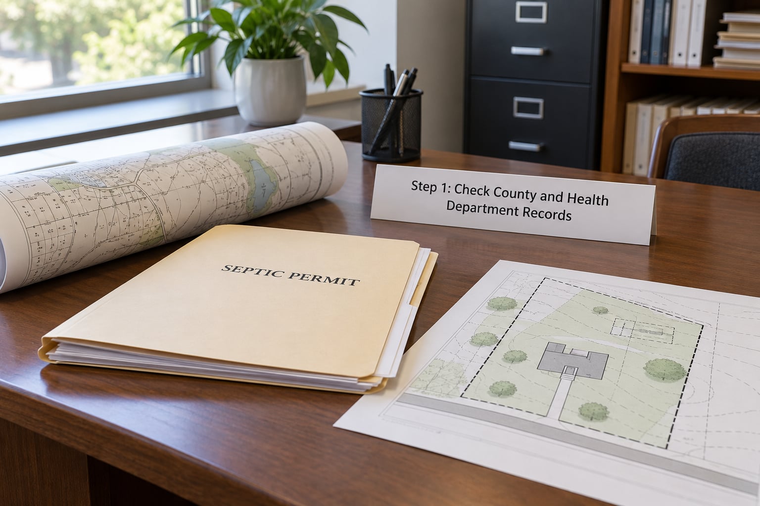 Step 1: Check County and Health Department Records