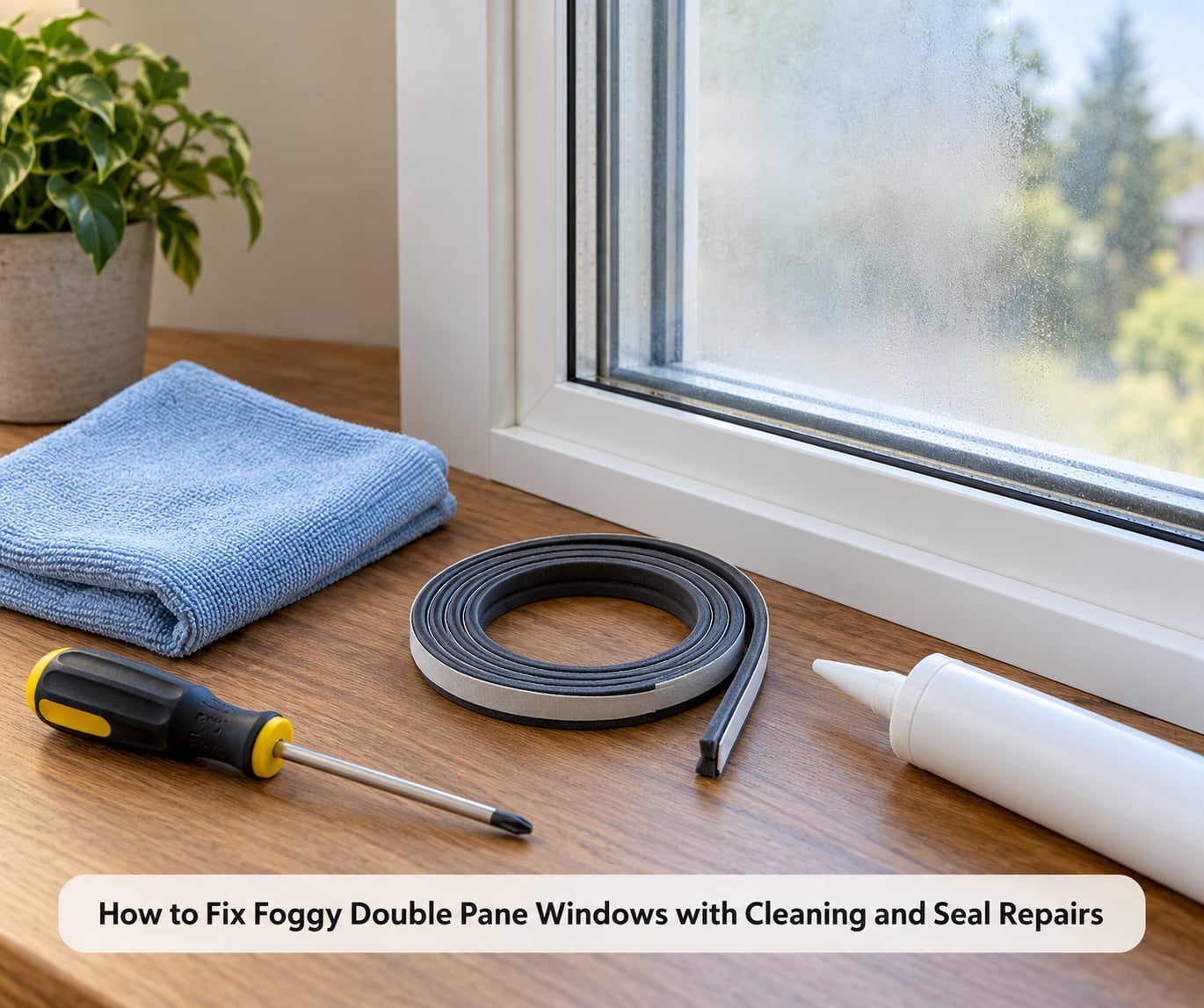How to Fix Foggy Double Pane Windows with Cleaning and Seal Repairs