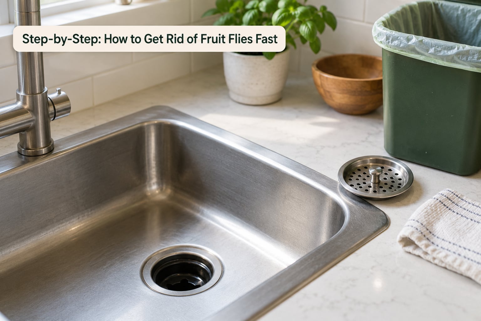 Step-by-Step: How to Get Rid of Fruit Flies Fast