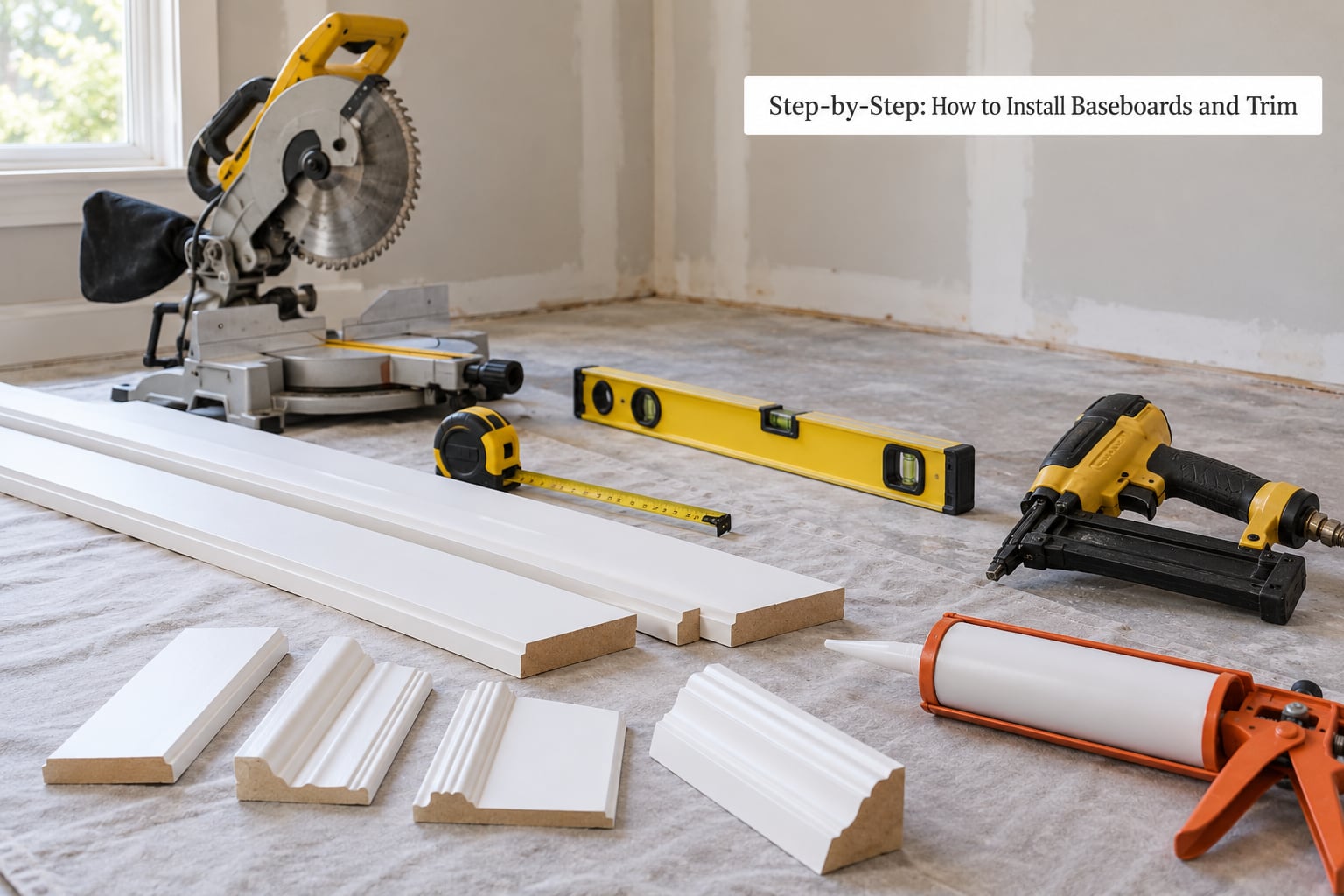 Step-by-Step: How to Install Baseboards and Trim