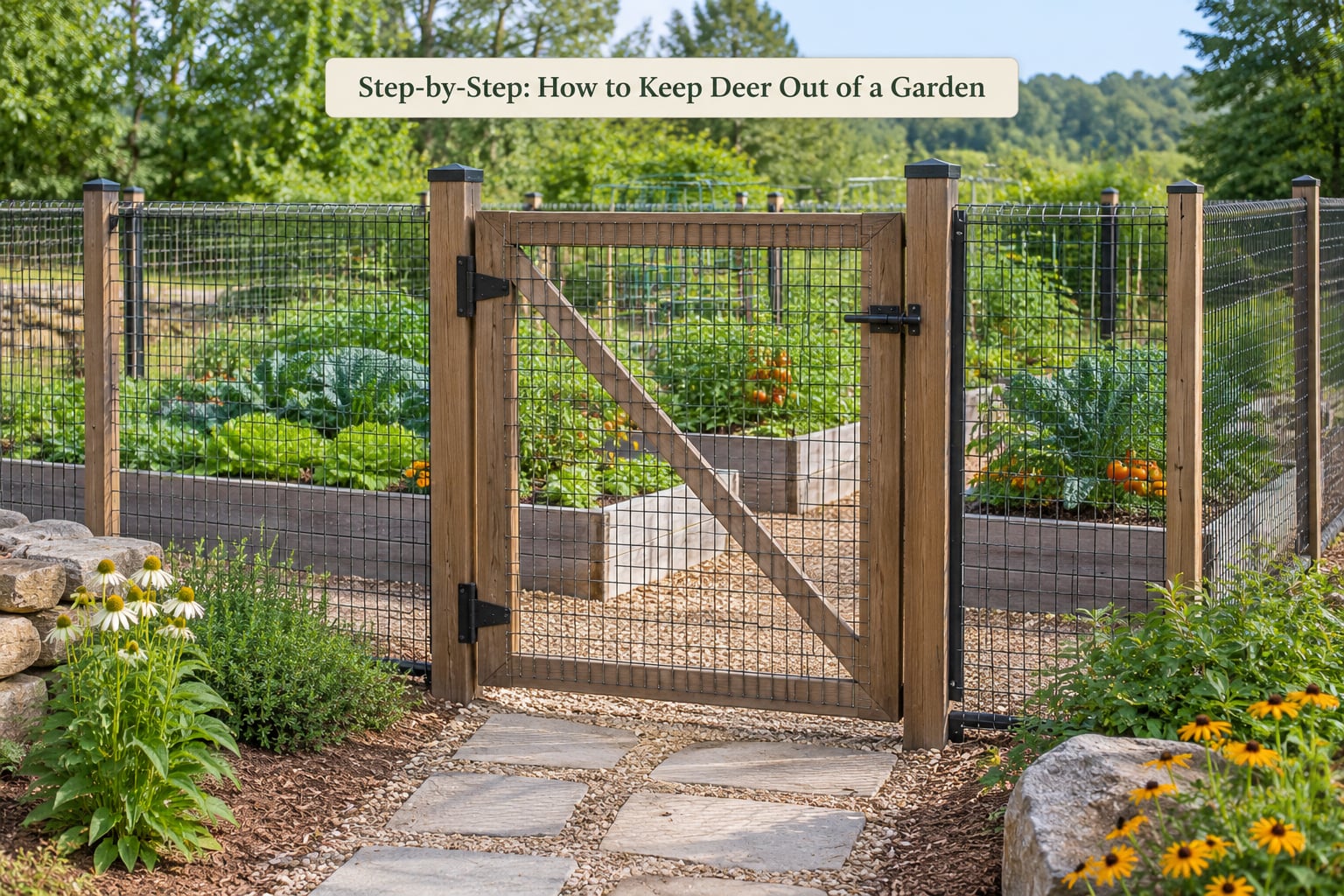 Step-by-Step: How to Keep Deer Out of a Garden