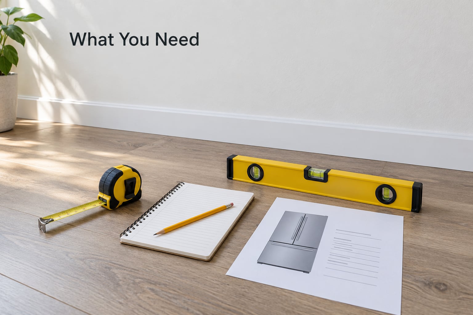 What You Need