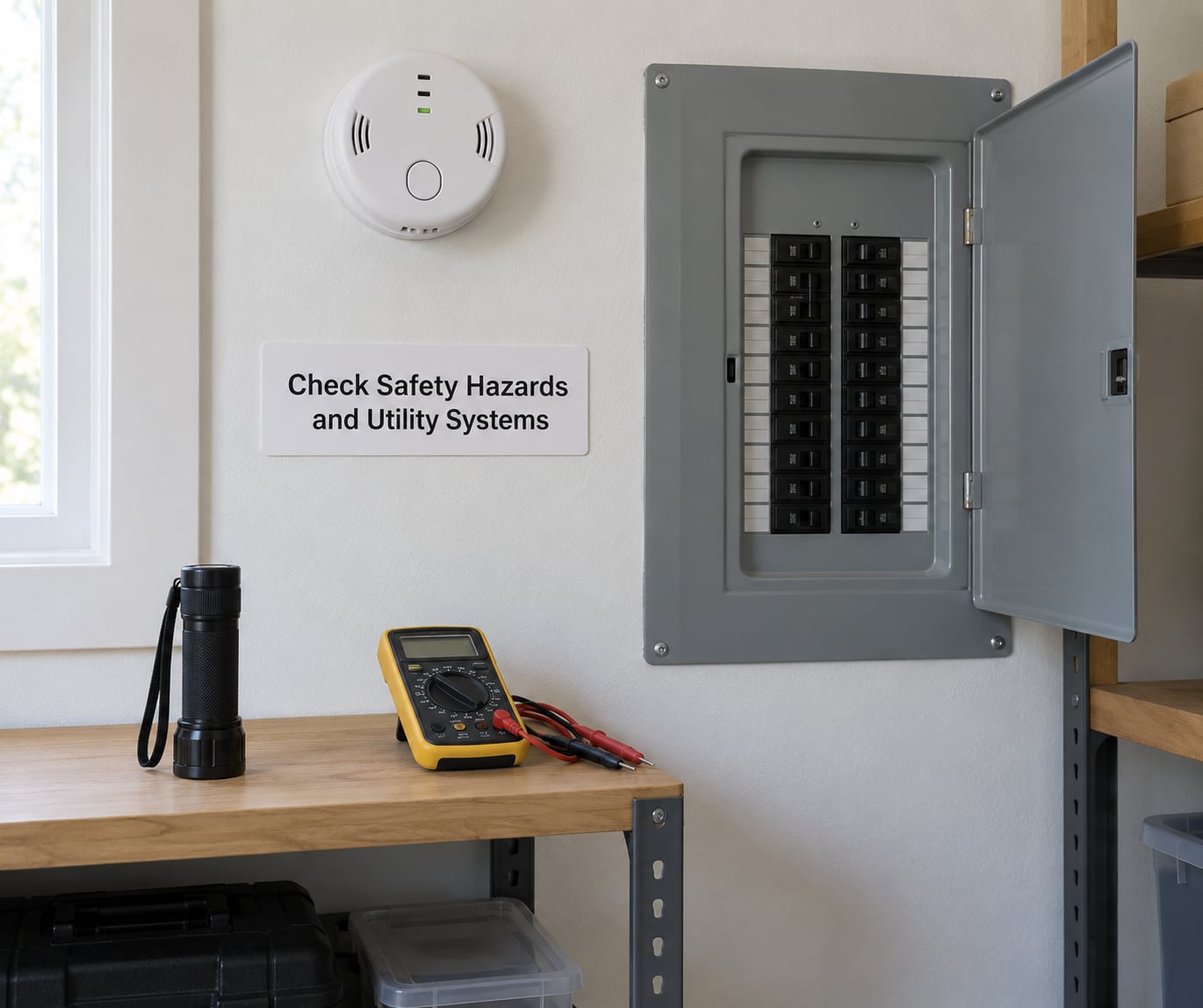 Check Safety Hazards and Utility Systems
