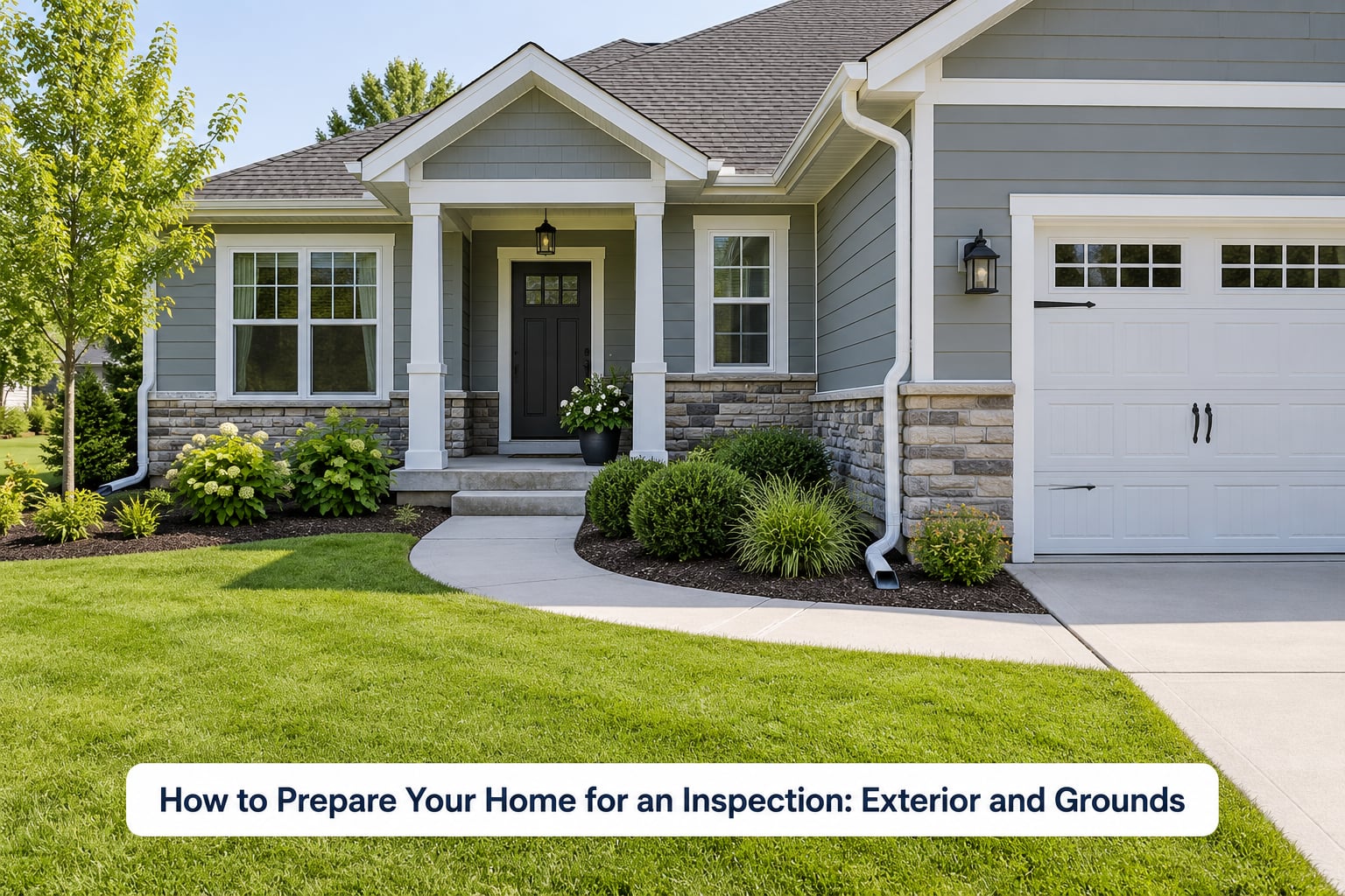 How to Prepare Your Home for an Inspection: Exterior and Grounds