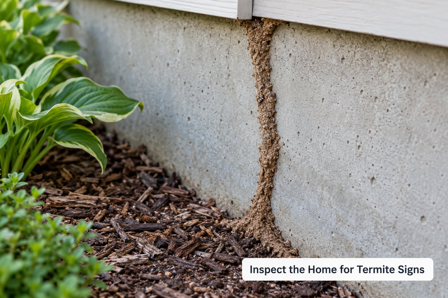 Inspect the Home for Termite Signs