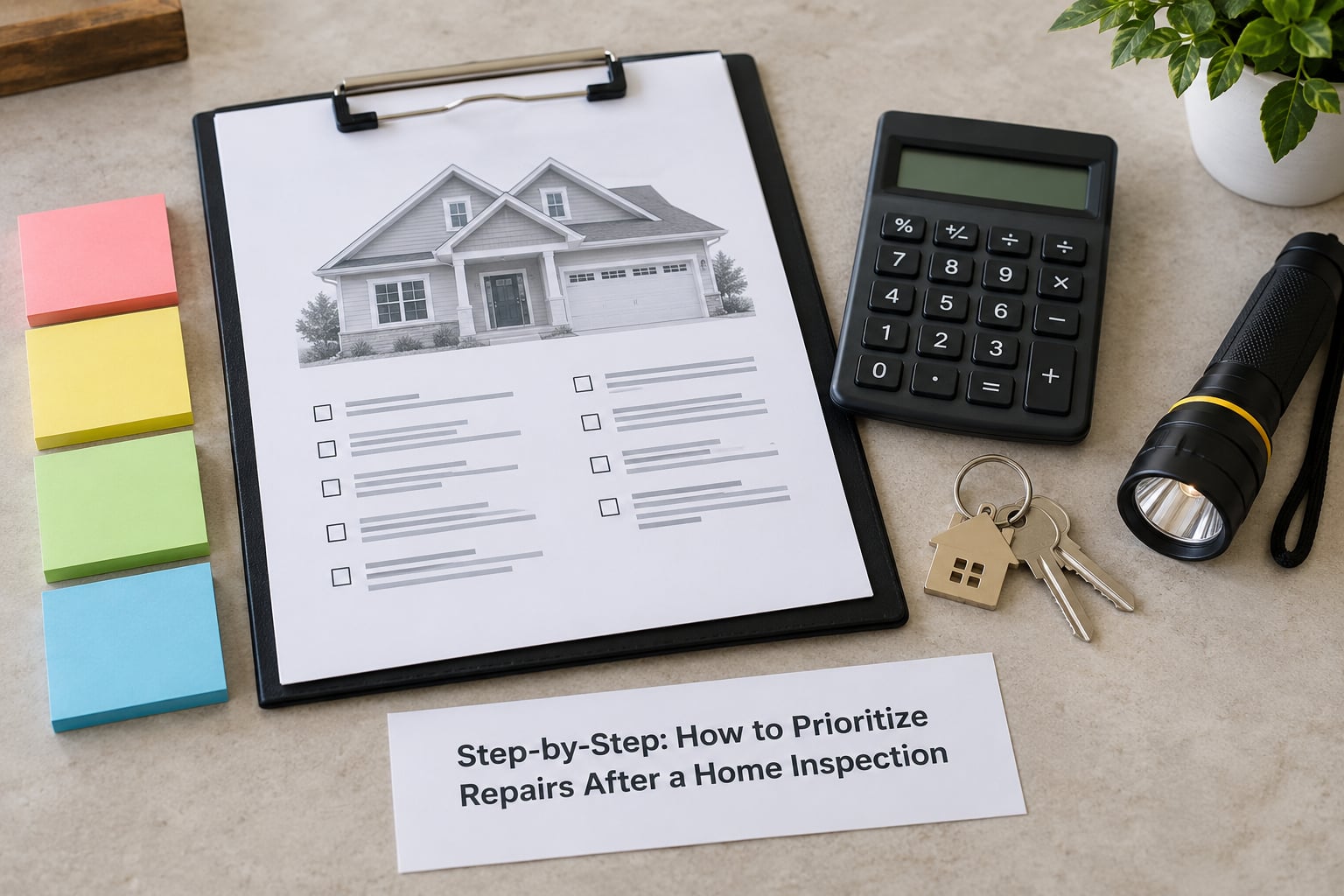 Step-by-Step: How to Prioritize Repairs After a Home Inspection
