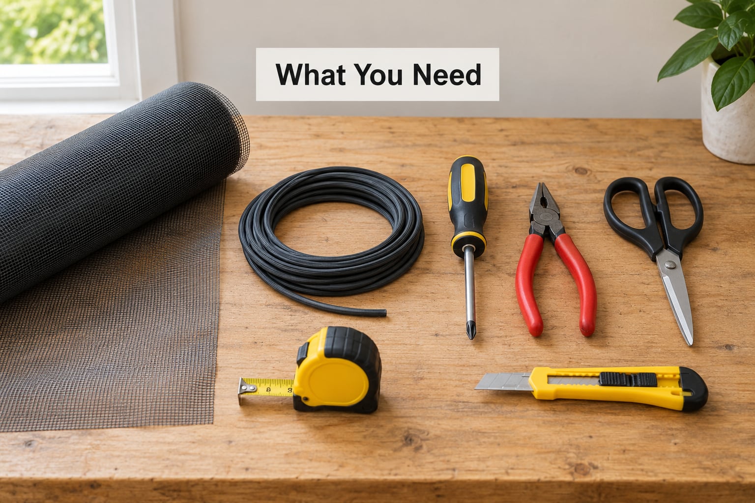 What You Need