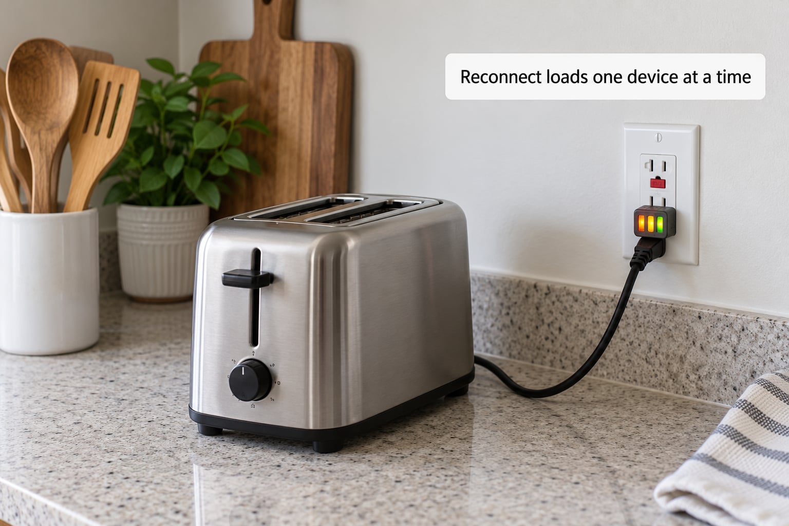 Reconnect loads one device at a time