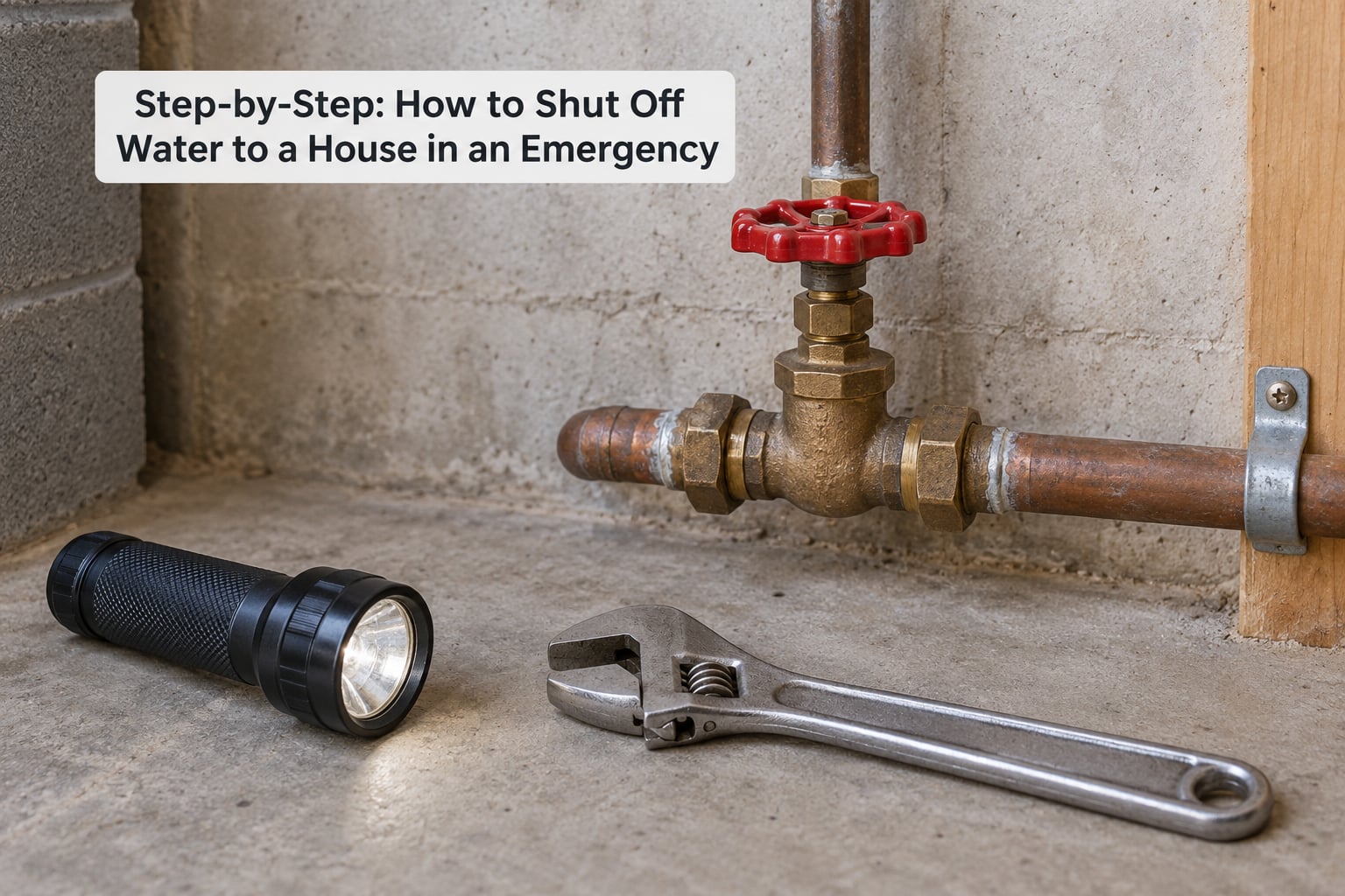 Step-by-Step: How to Shut Off Water to a House in an Emergency