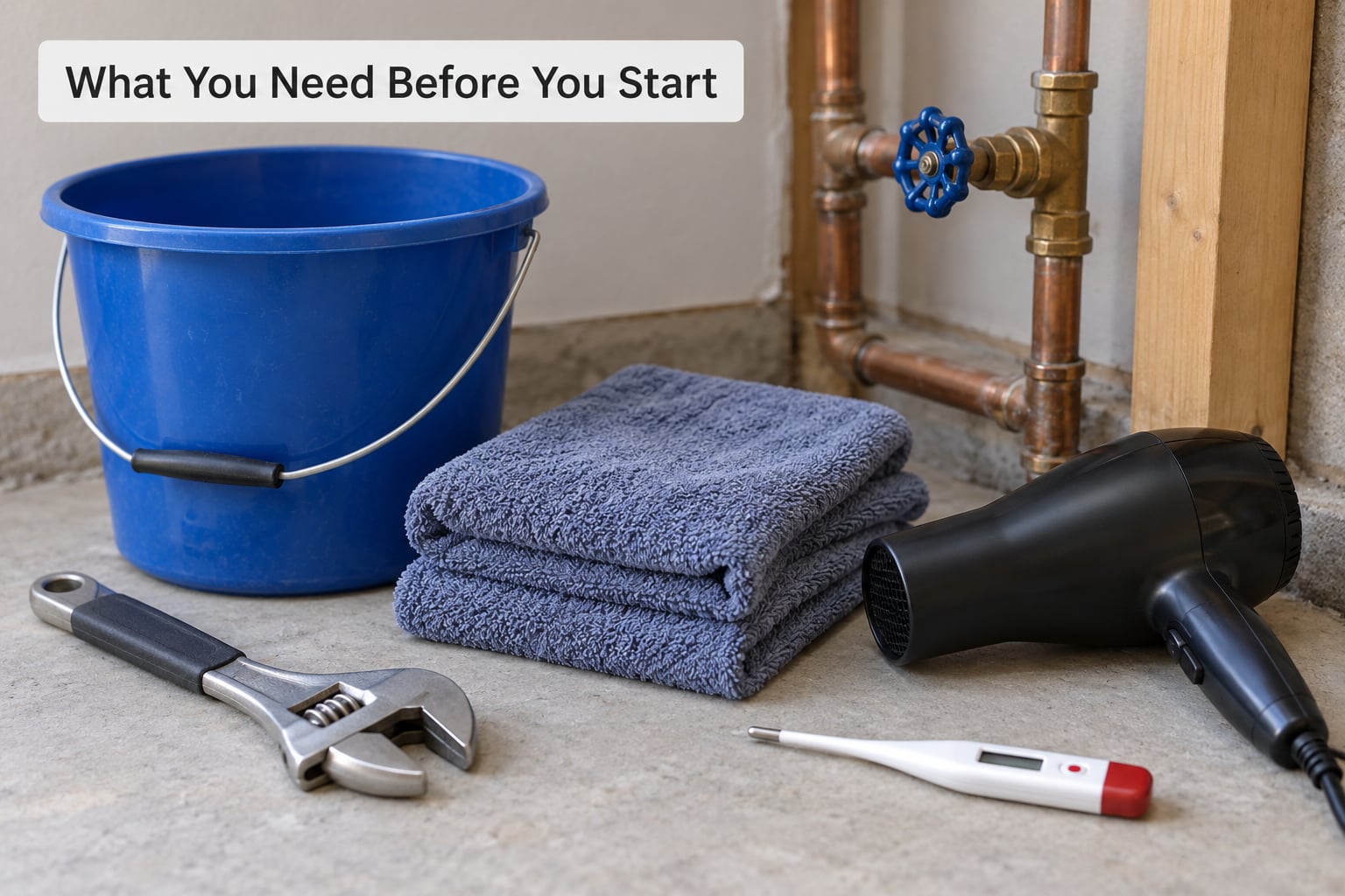 What You Need Before You Start