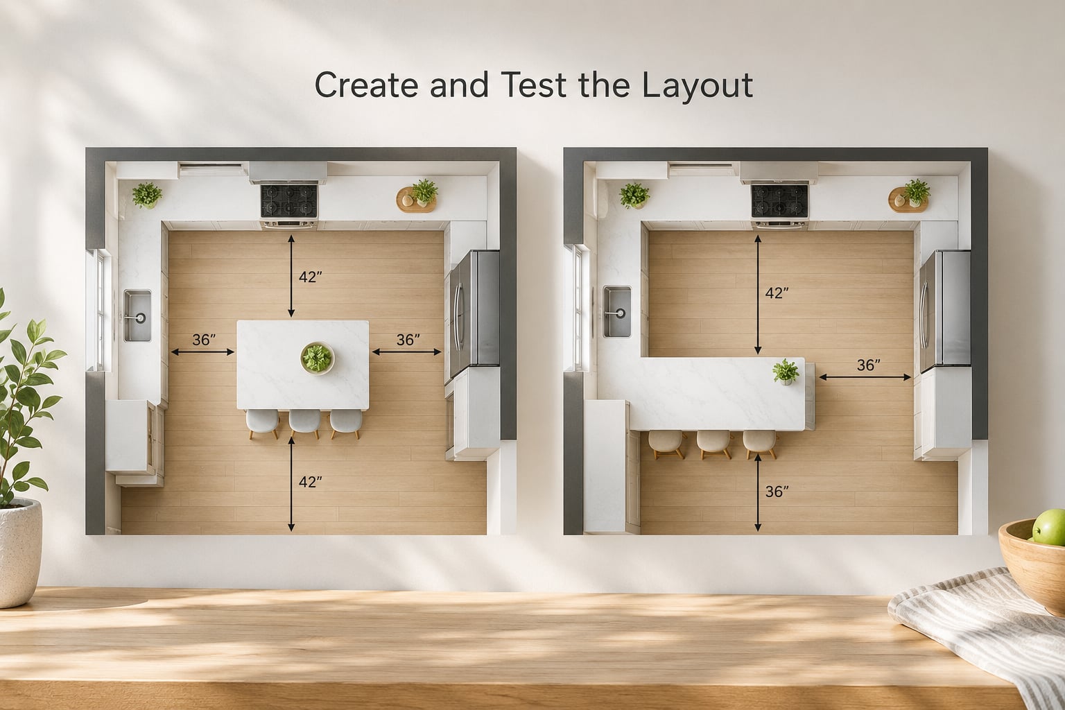 Create and Test the Layout