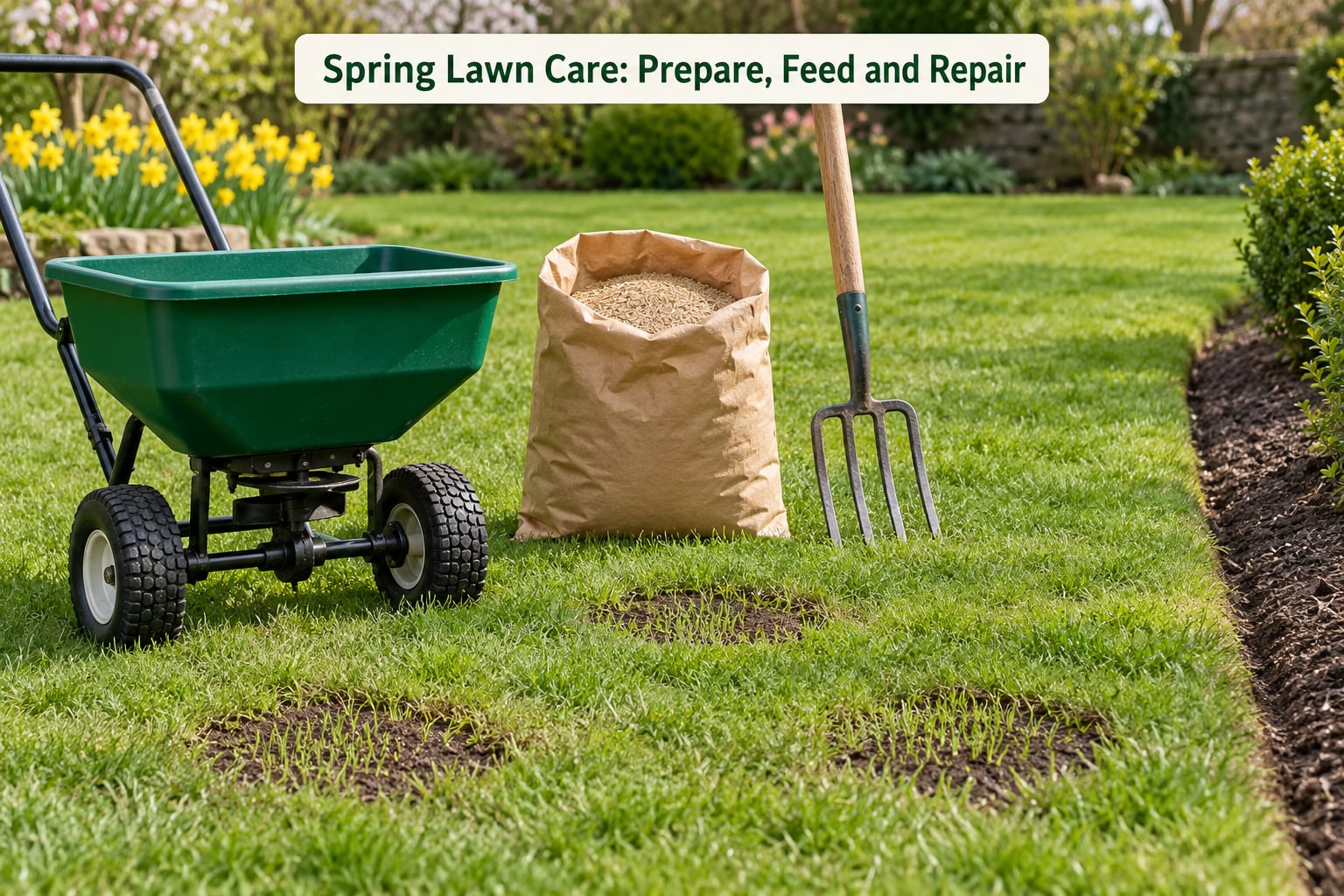 Spring Lawn Care: Prepare, Feed and Repair