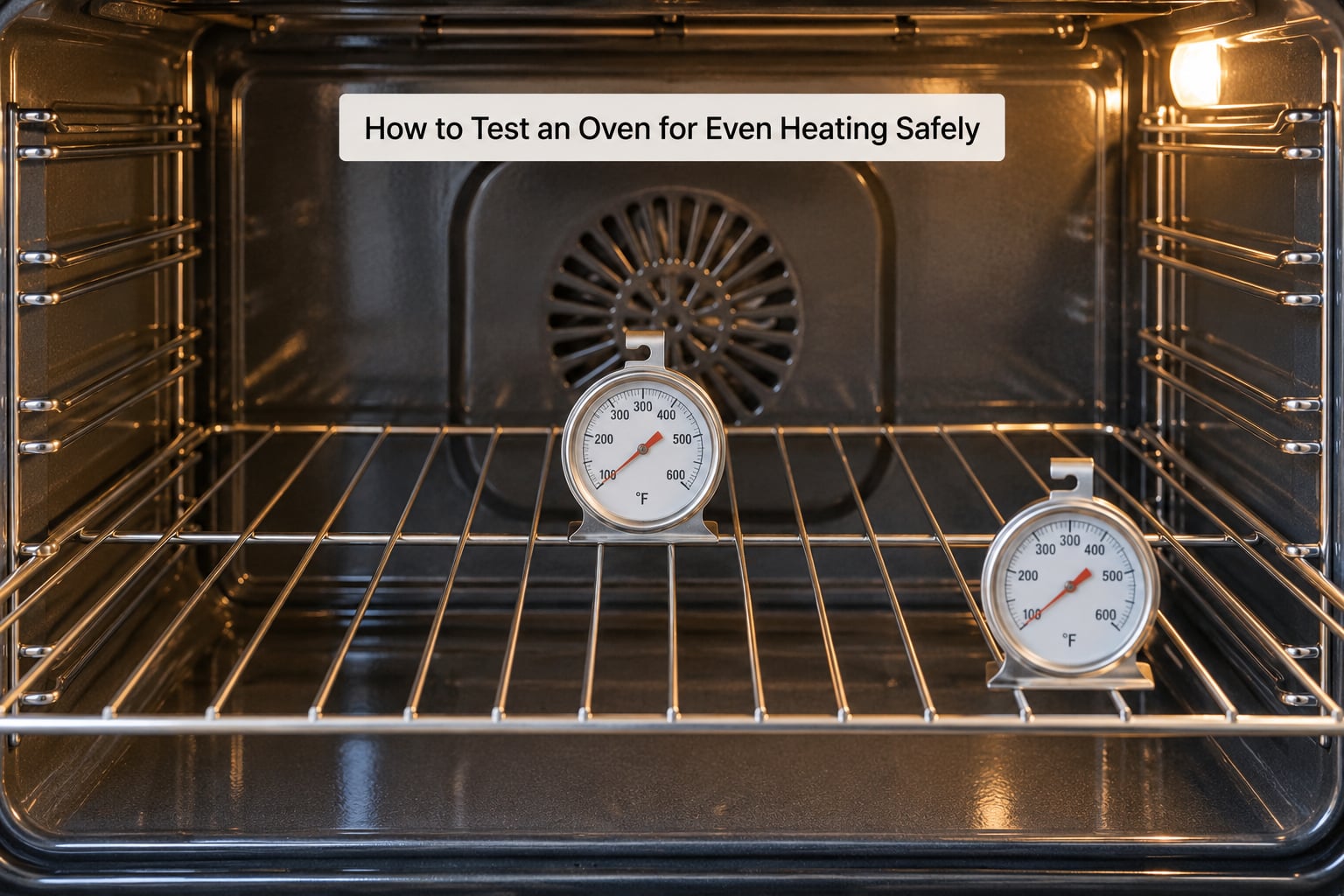How to Test an Oven for Even Heating Safely