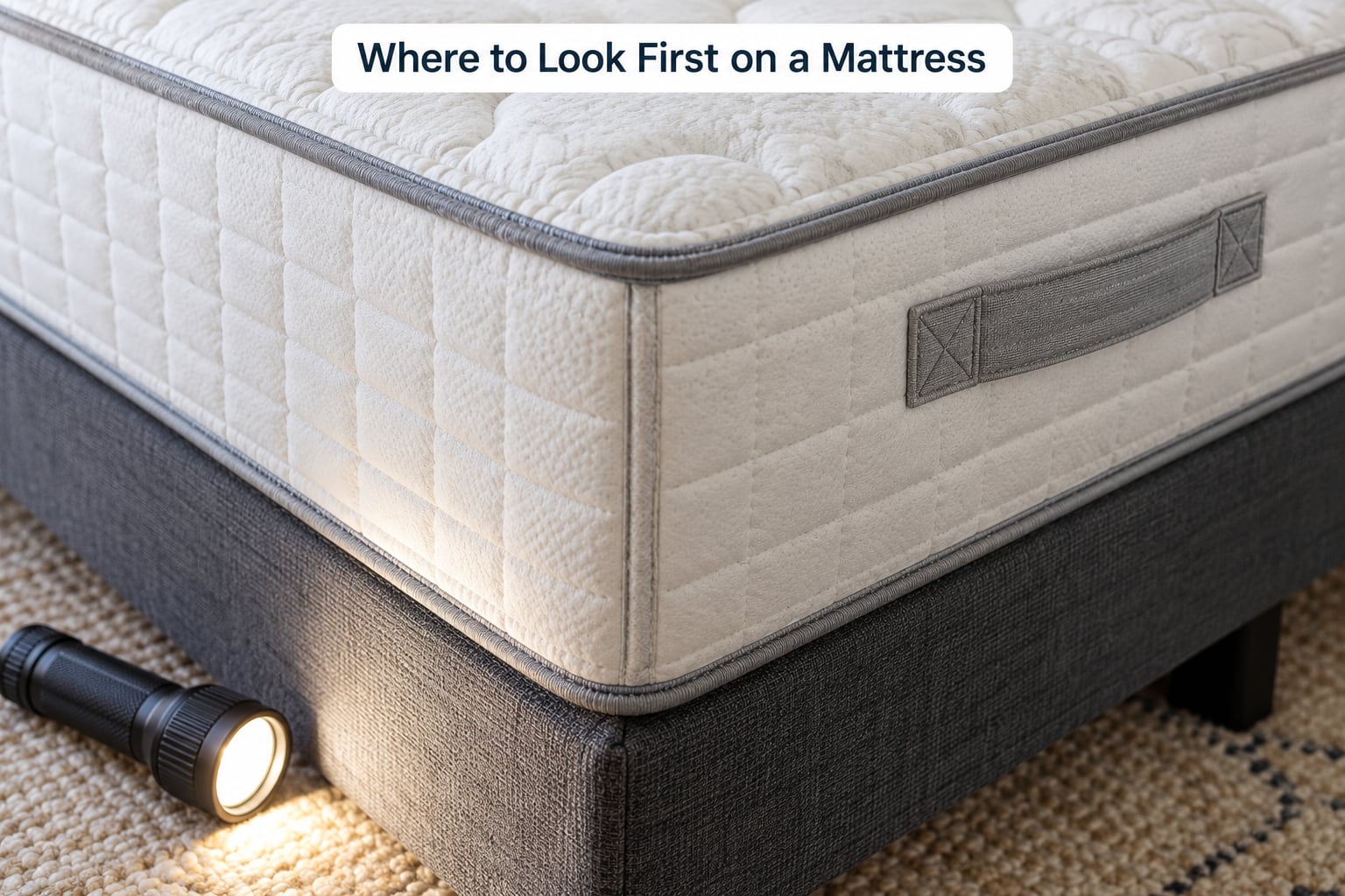 Where to Look First on a Mattress