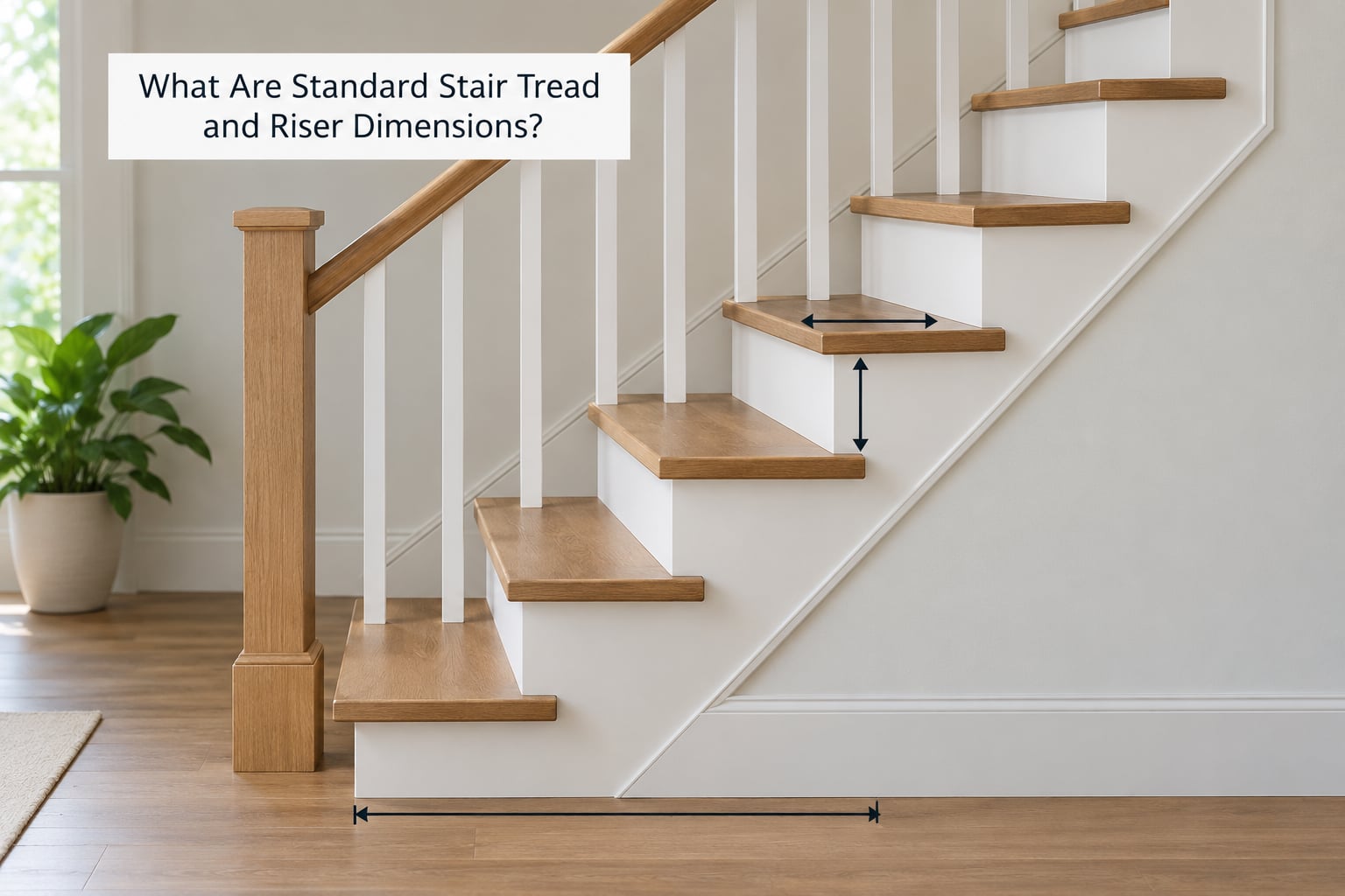 What Are Standard Stair Tread and Riser Dimensions?