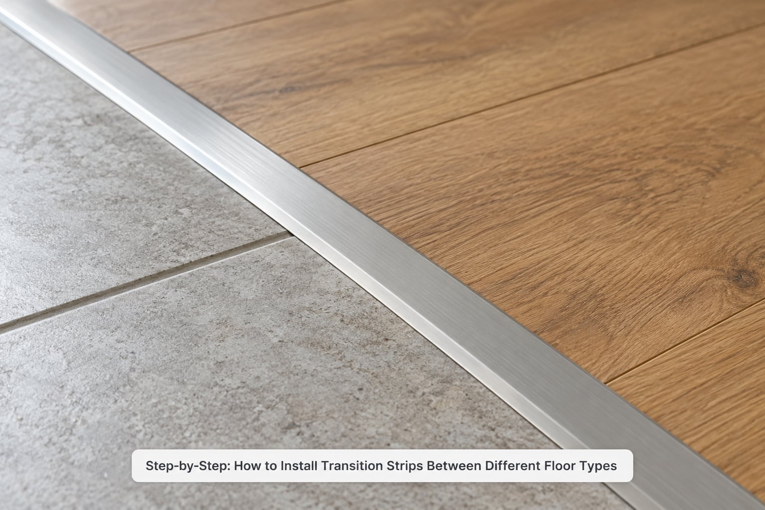 Step-by-Step: How to Install Transition Strips Between Different Floor Types