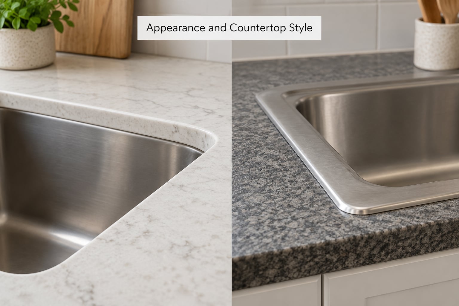Appearance and Countertop Style