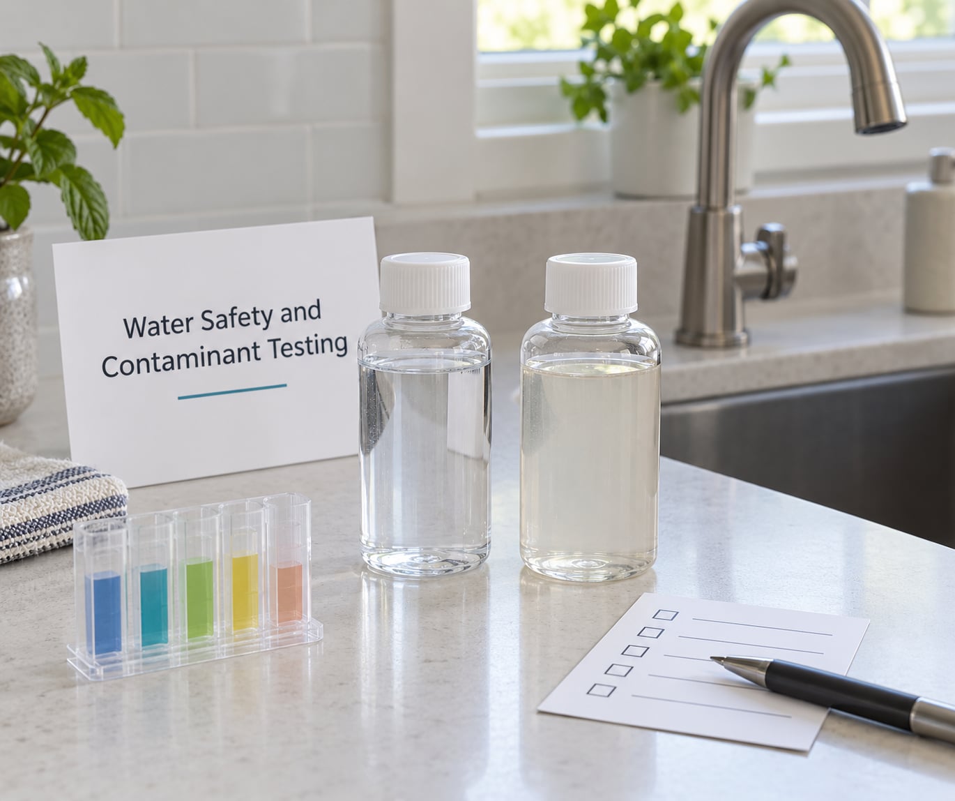 Water Safety and Contaminant Testing