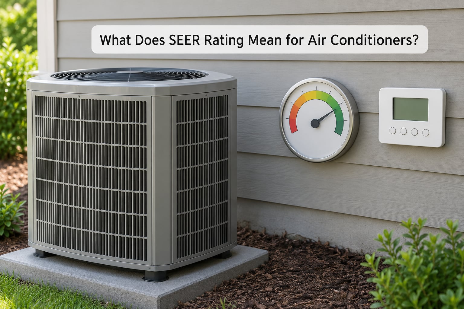 What Does SEER Rating Mean for Air Conditioners?