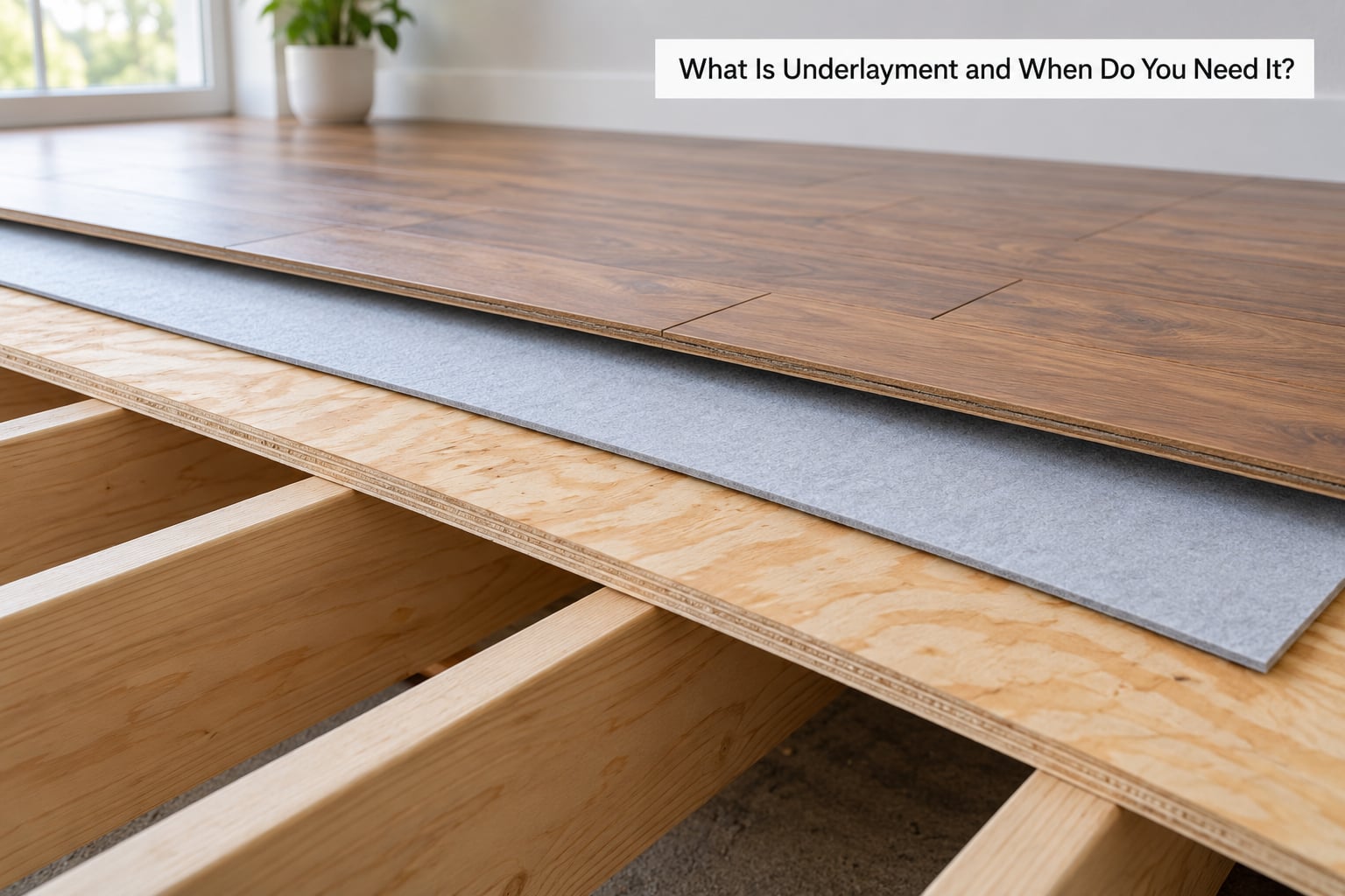 What Is Underlayment and When Do You Need It?