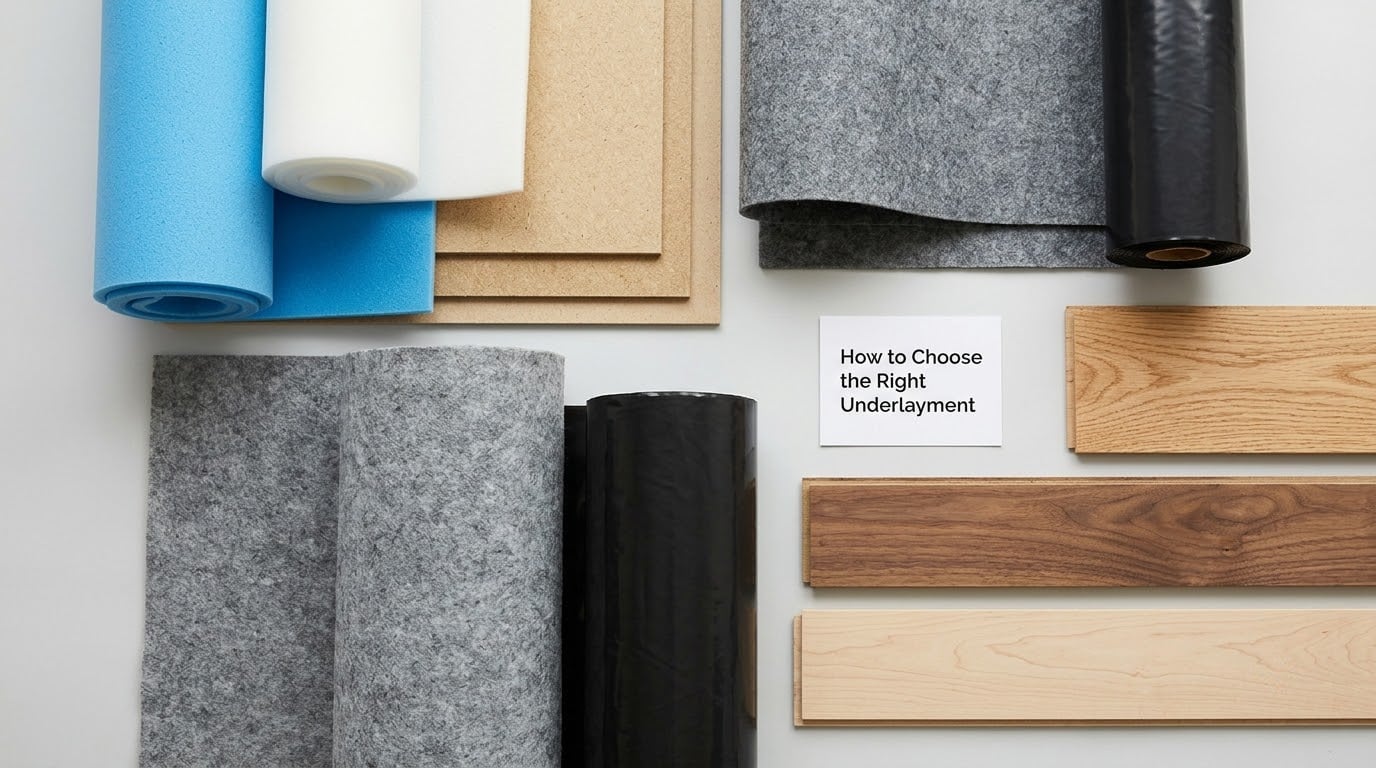 How to Choose the Right Underlayment