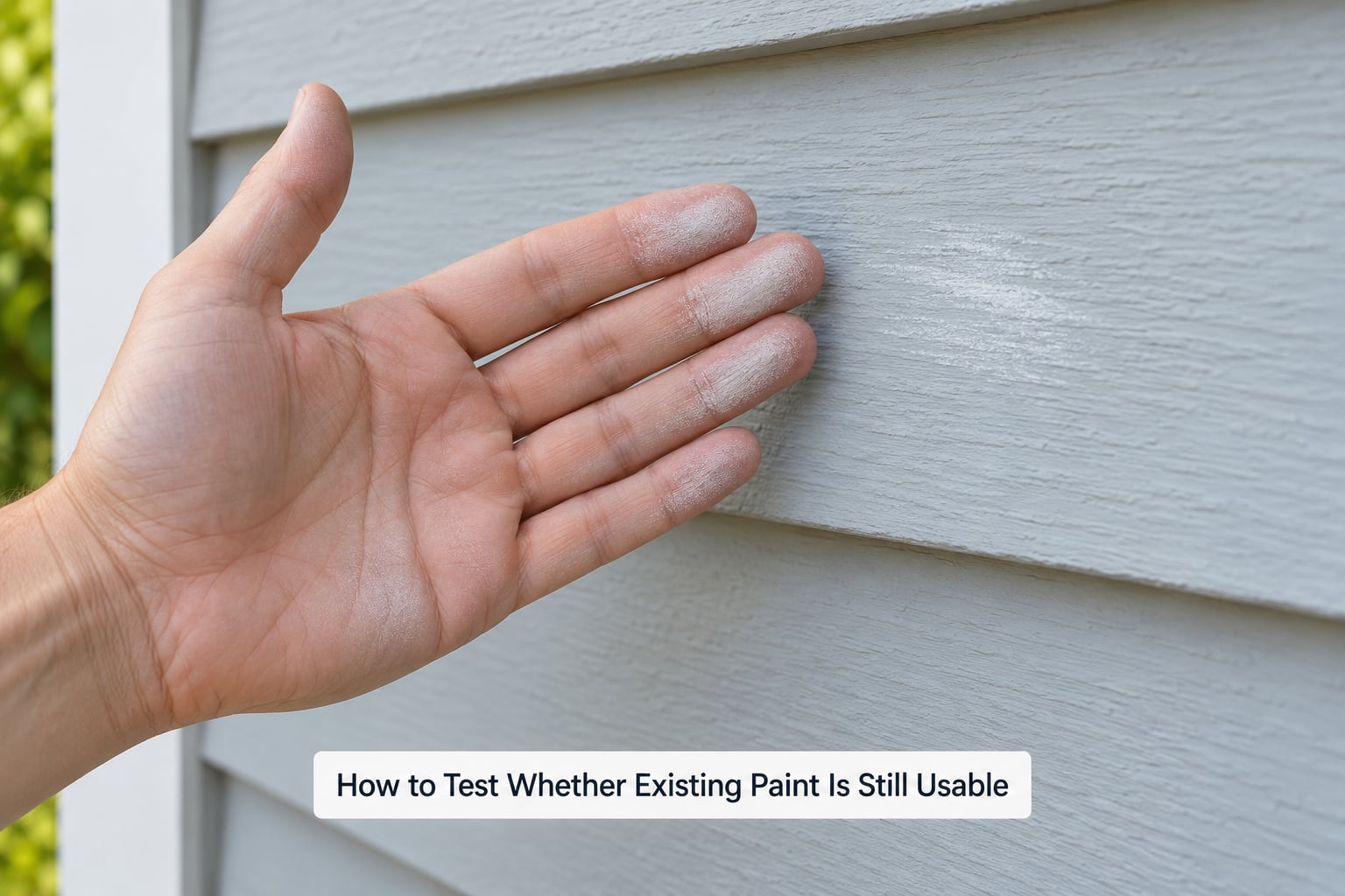 How to Test Whether Existing Paint Is Still Usable
