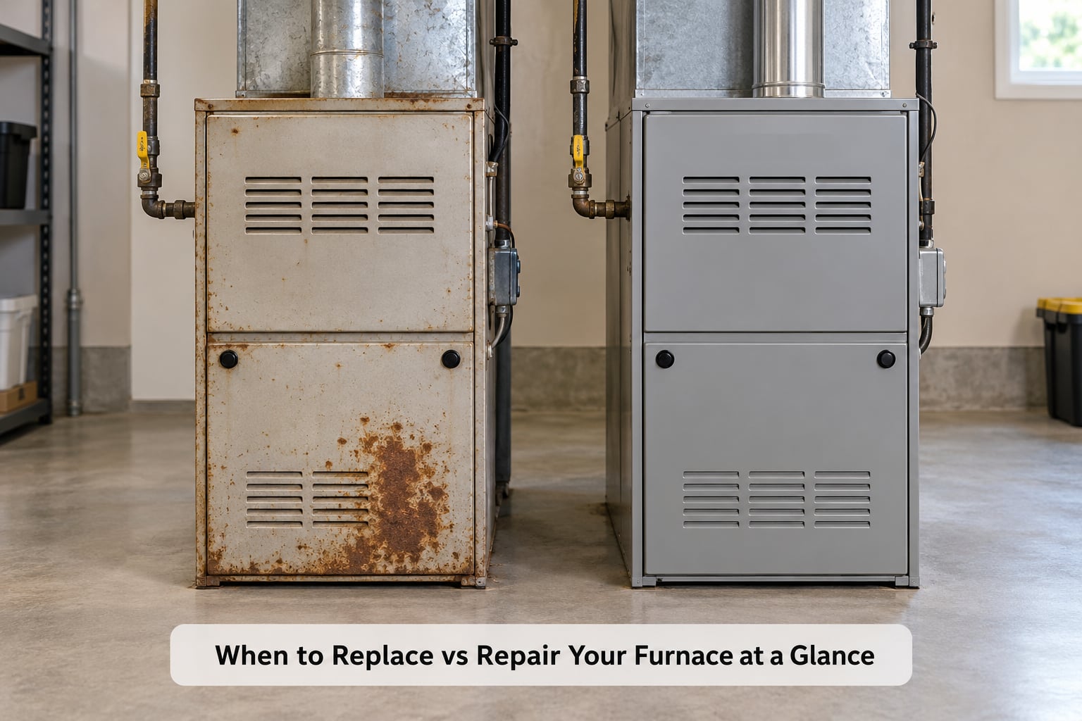 When to Replace vs Repair Your Furnace at a Glance