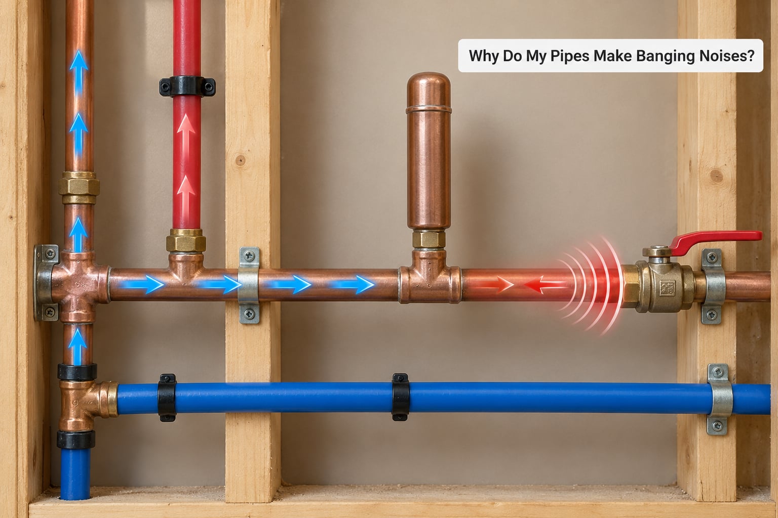 Why Do My Pipes Make Banging Noises?