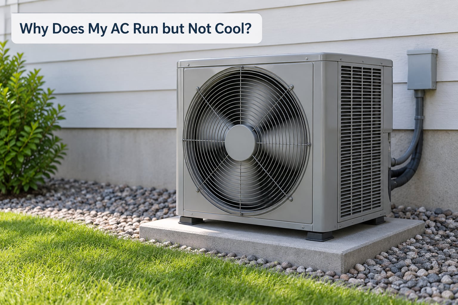 Why Does My AC Run but Not Cool?