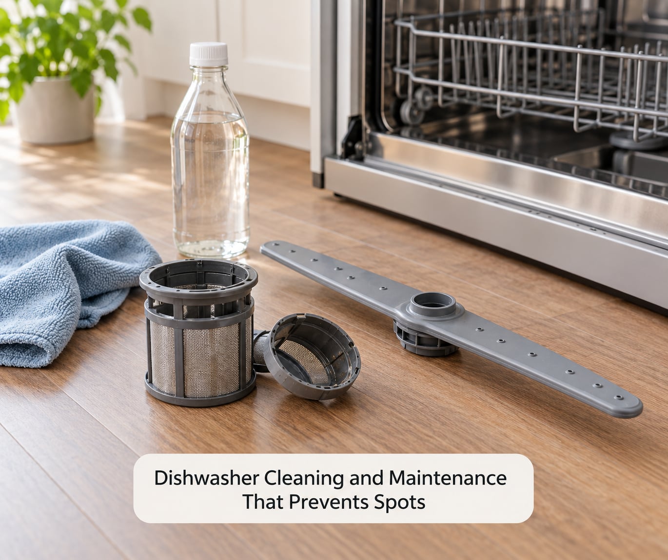 Dishwasher Cleaning and Maintenance That Prevents Spots