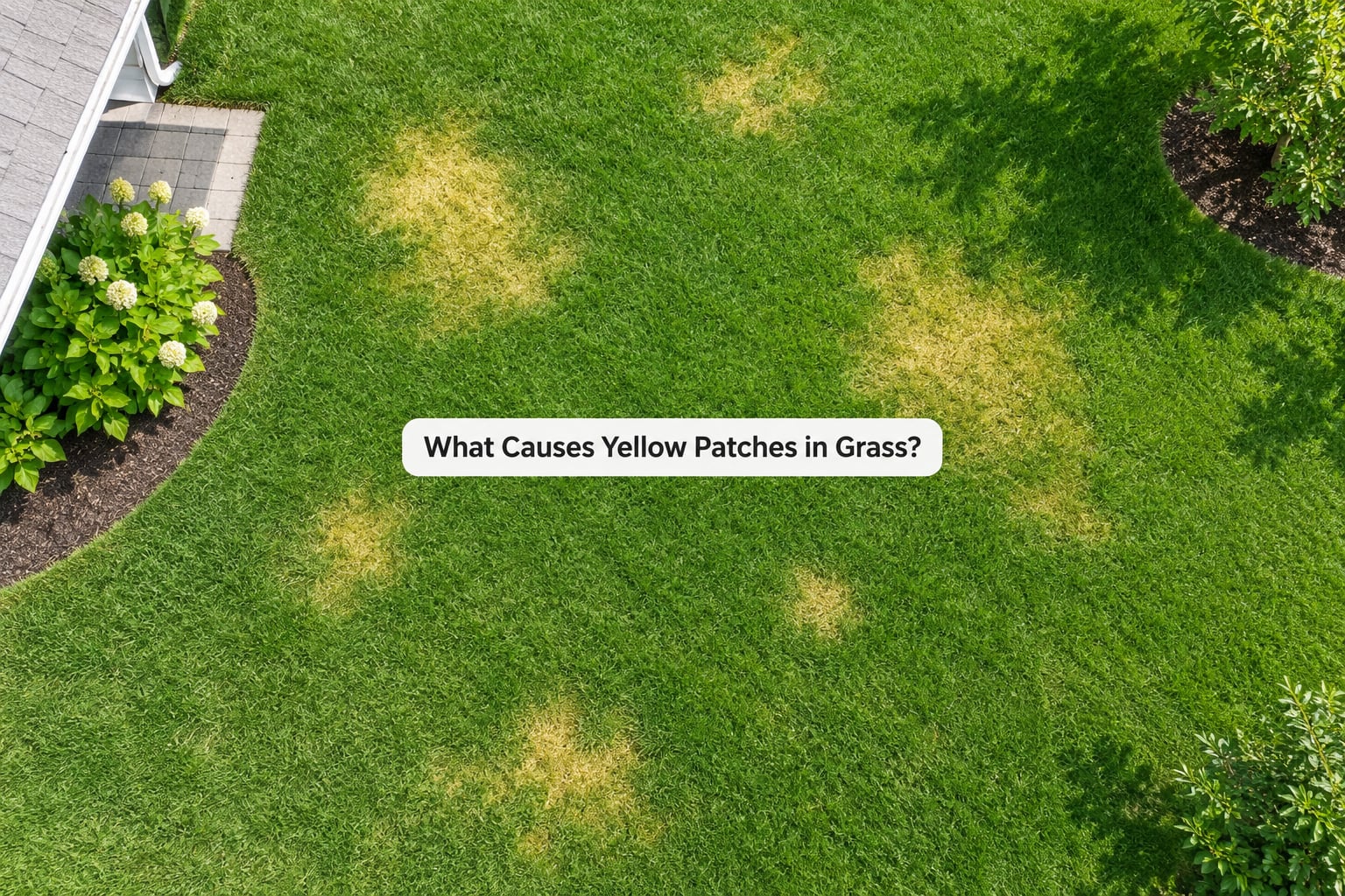 What Causes Yellow Patches in Grass?