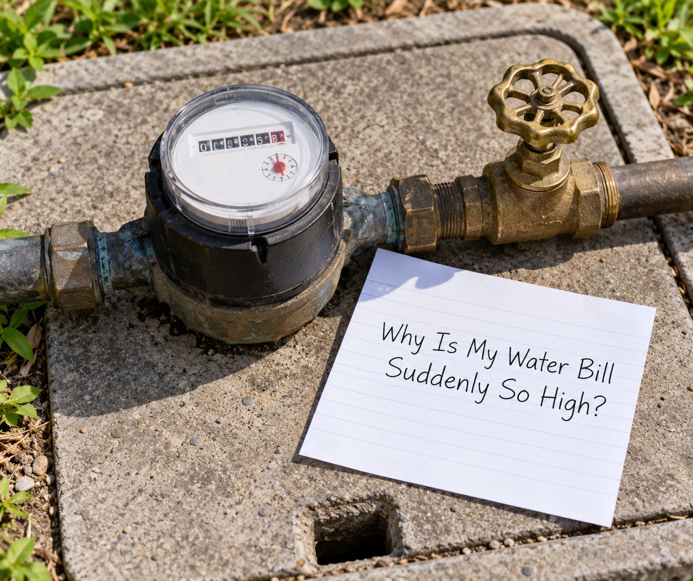 Why Is My Water Bill Suddenly So High?