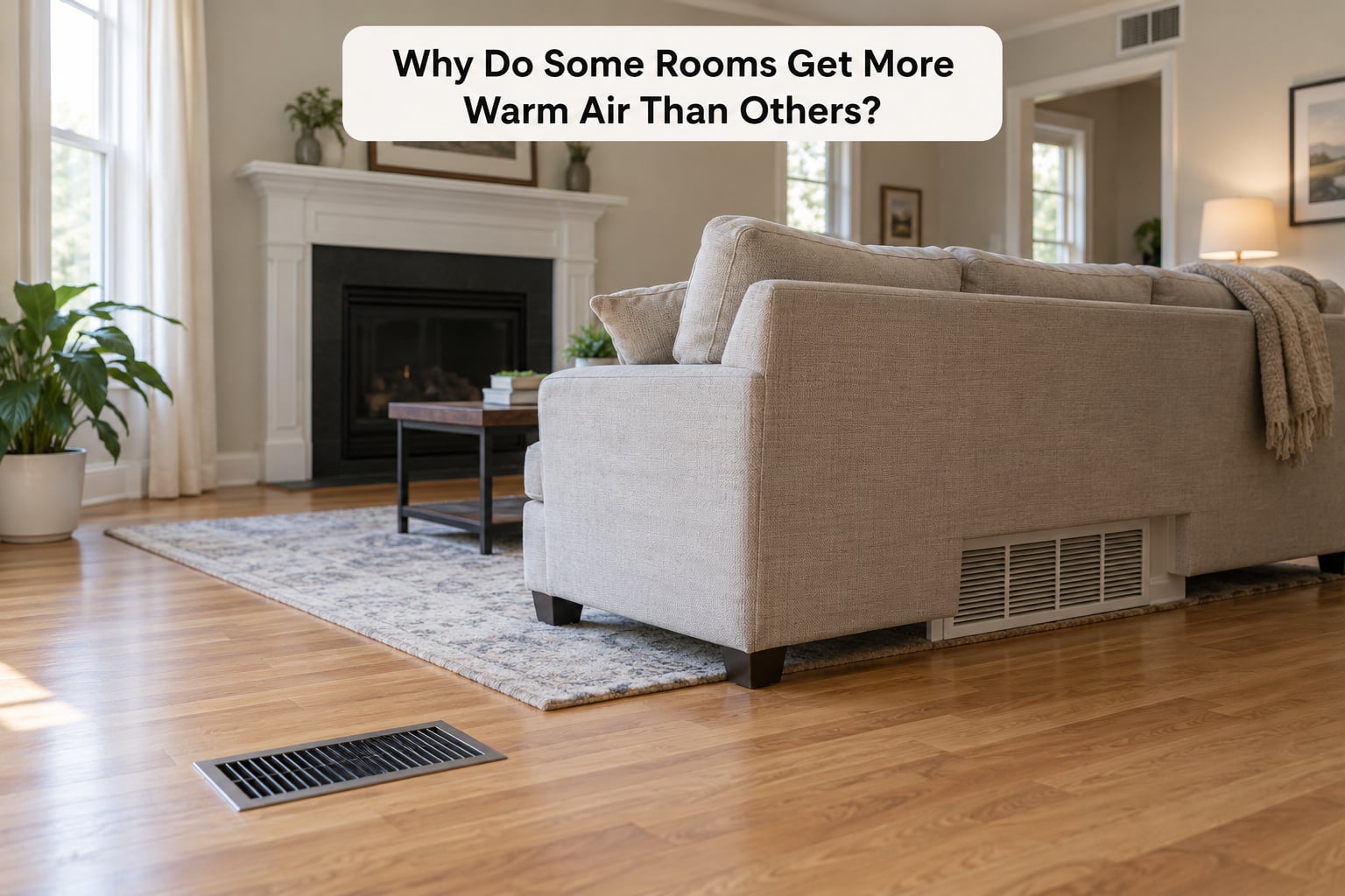 Why Do Some Rooms Get More Warm Air Than Others?